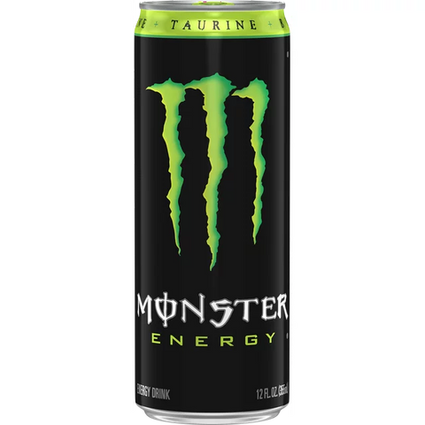 Monster Energy, Original, Energy Drink, 12 fl oz, 6 Pack