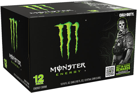 Monster Energy, Original, Energy Drink, 16 fl oz, 12pk