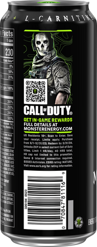 Monster Energy, Original Green, Energy Drink, 16 fl oz, 4 Pack