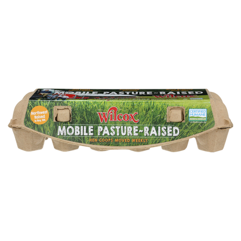 Wilcox Farms Pasture Raised Large Brown Eggs - 12ct