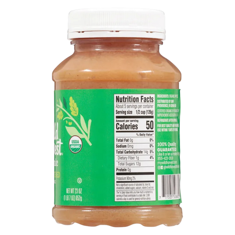 Wild Harvest Organic Unsweetened Apple Sauce, 23oz.